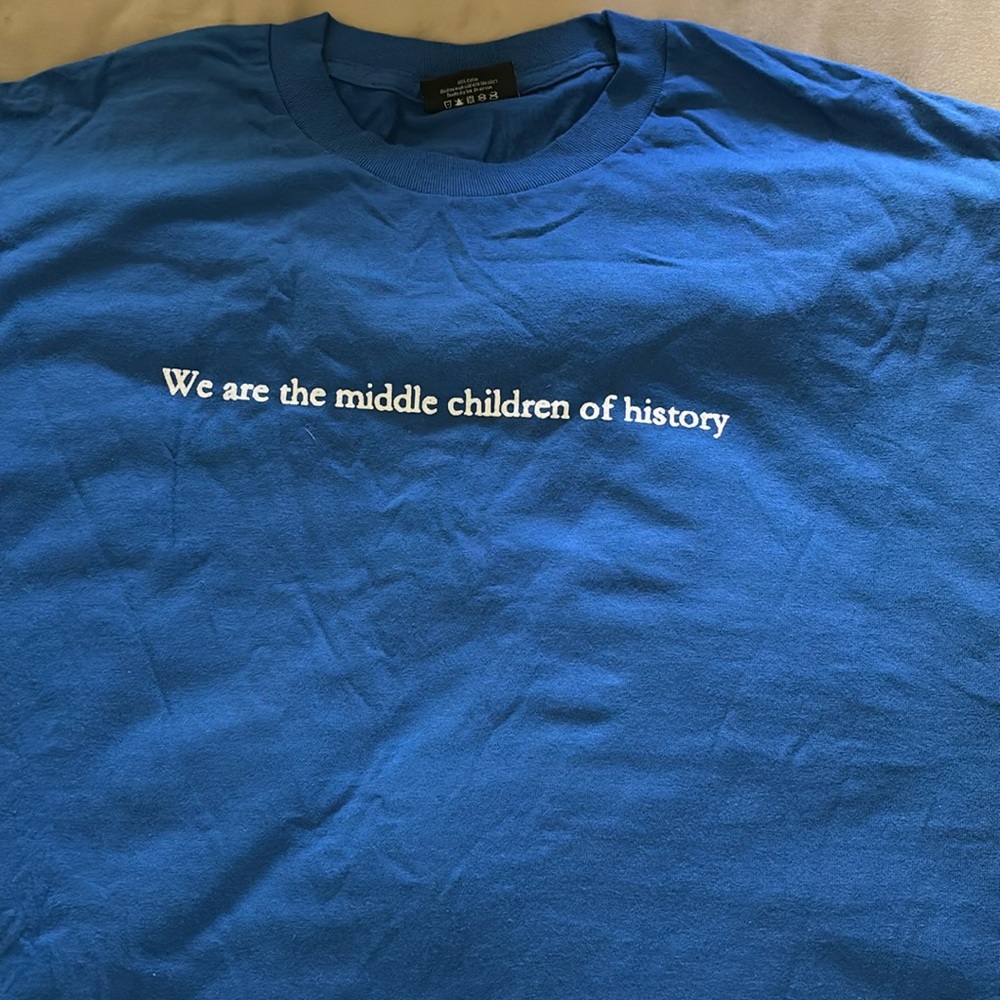 The hundreds t shirt. Fight Club quote on front and back.
